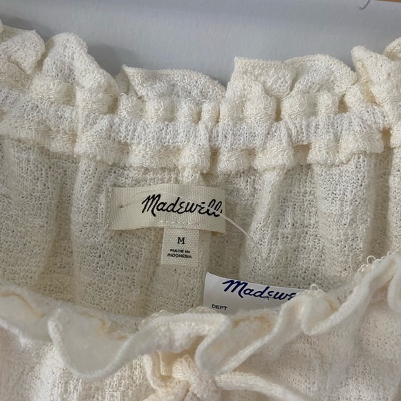 Madewell women’s size medium peasant blouse - Picture 2 of 7